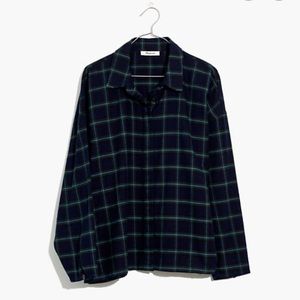 New! Madewell Flannel Shirt